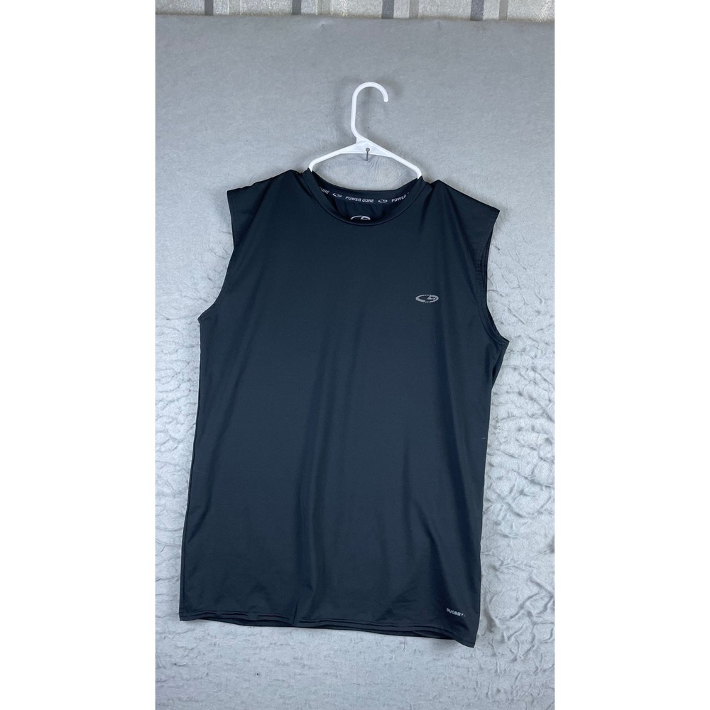 C9 Champion Sleeveless Shirt Mens XL Black Good Duo Dry Power Core Workout Top